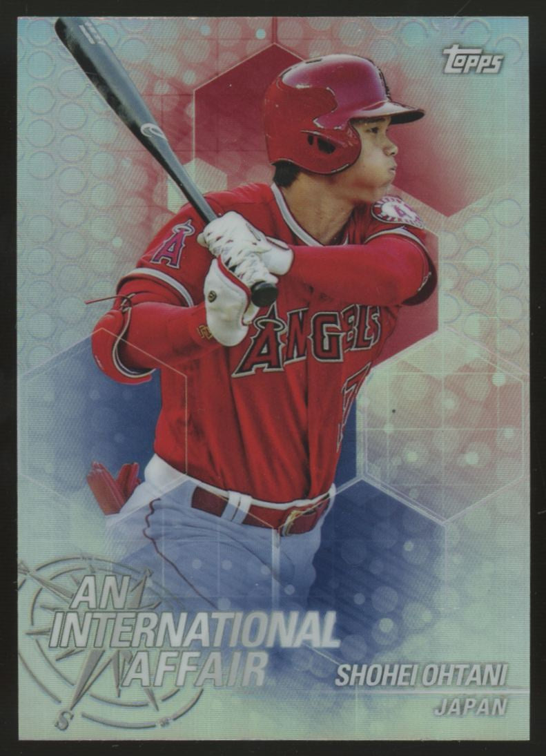 2018 Topps Chrome Update Shohei Ohtani RC International Affair #IA-SO