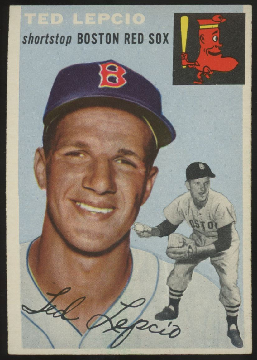 1954 Topps Ted Lepcio #66 NM