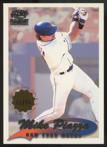 1999 Pacific Paramount Mike Piazza Opening Day Issue /74 #155