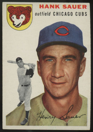 1954 Topps Hank  Sauer #4 NM