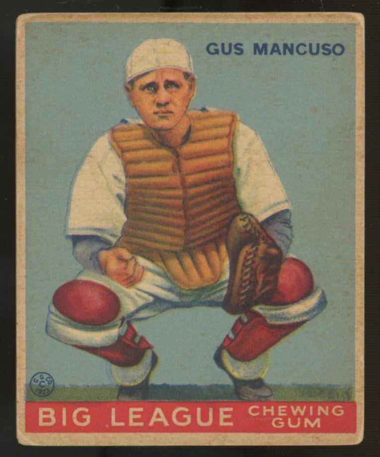 1933 Goudey Gus Mancuso #41 VG
