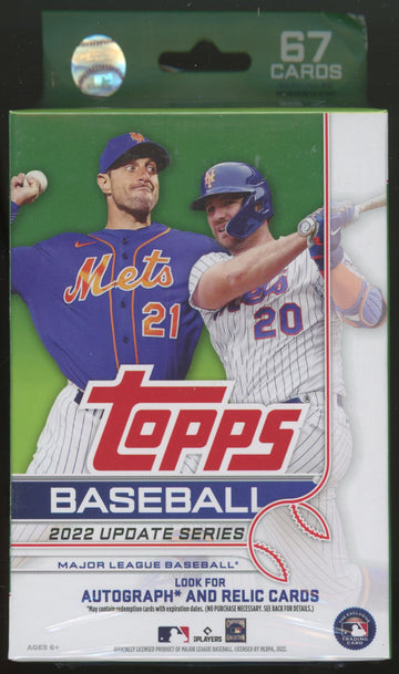 2022 Topps Baseball Update Series Hanger Box Factory Sealed