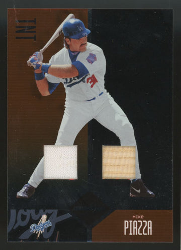 2004 Leaf Limited Mike Piazza TNT Dual Patch /50 #178