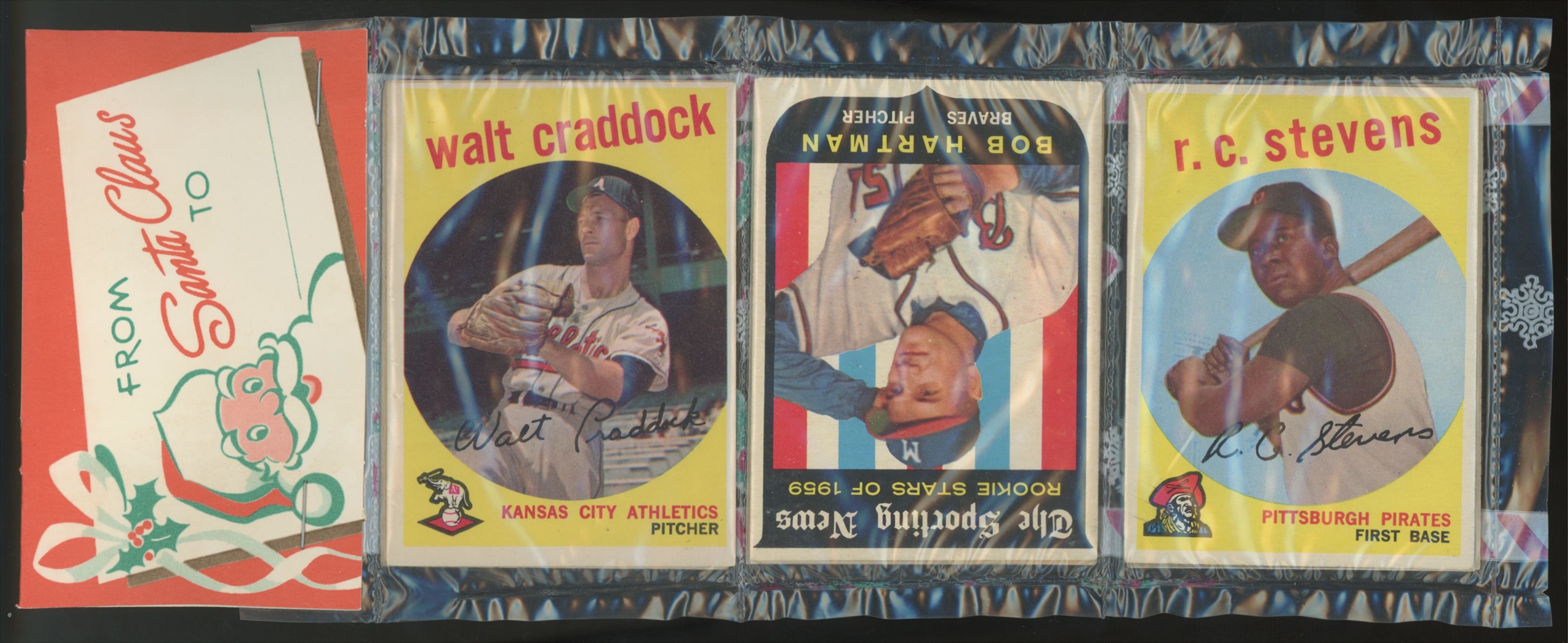 1959 Topps Baseball Holiday Rack Pack
