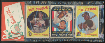 1959 Topps Baseball Holiday Rack Pack