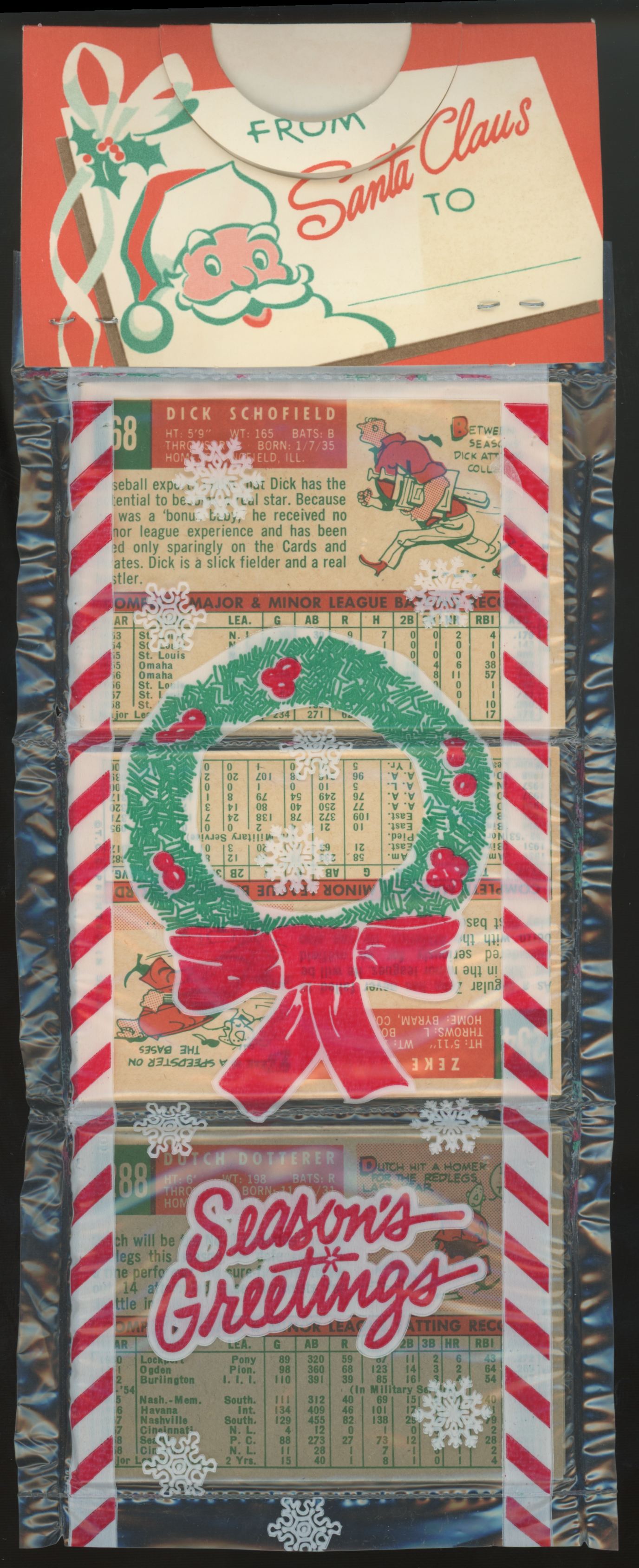 1959 Topps Baseball Holiday Rack Pack
