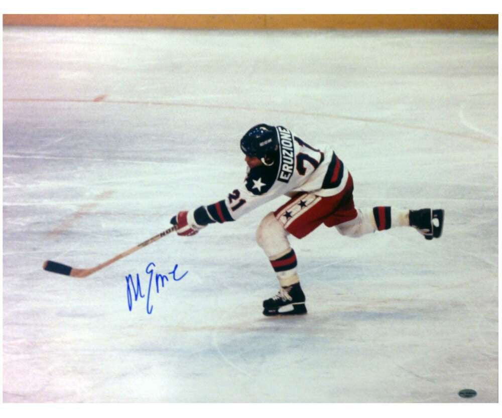 Mike Eruzione Autographed Team USA 16x20 Photo