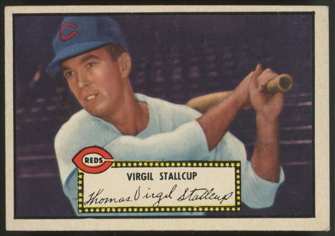 1952 Topps Virgil Stallcup #69 EX