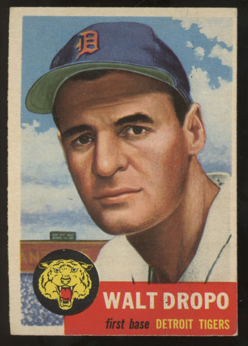 1953 Topps Walt Dropo #121 EX "A"