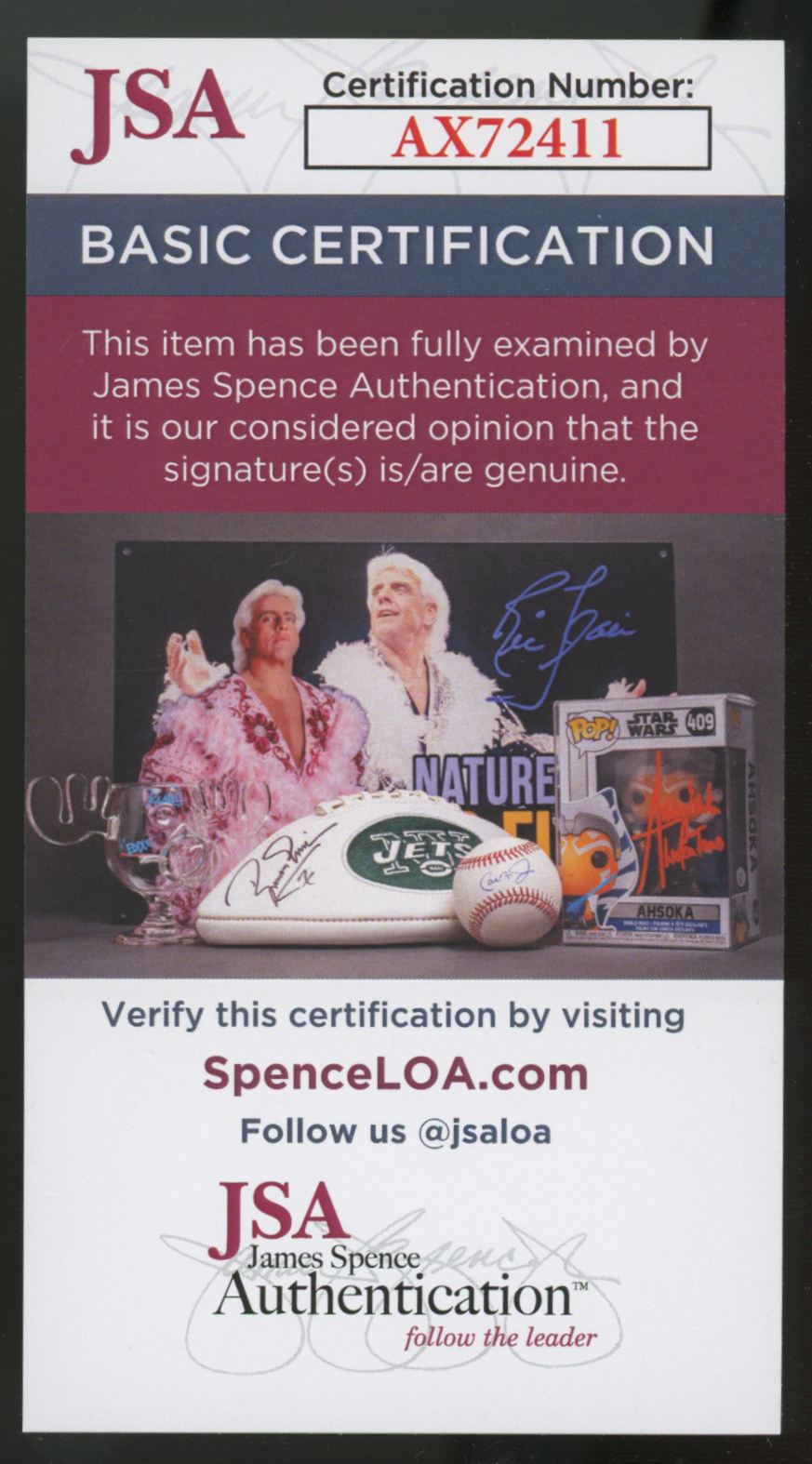 Keith Hernandez Signed Autographed Index Card JSA Authentic