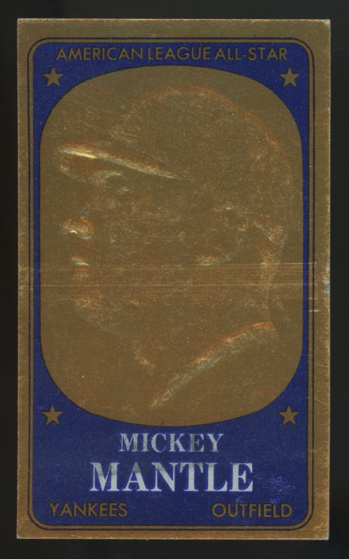 1965 Topps Embossed Mickey Mantle #11 VG/EX "B"