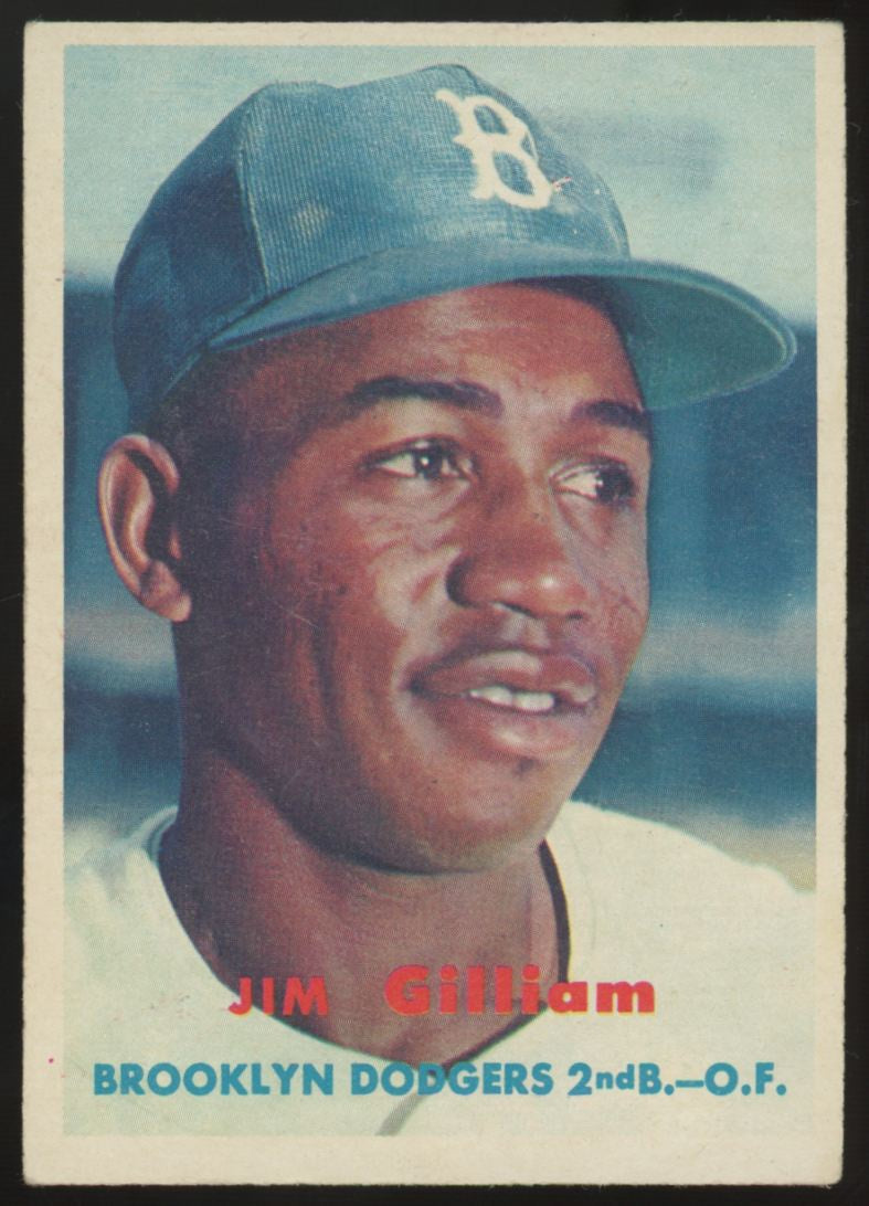 1957 Topps Jim Gilliam #115 VG/EX