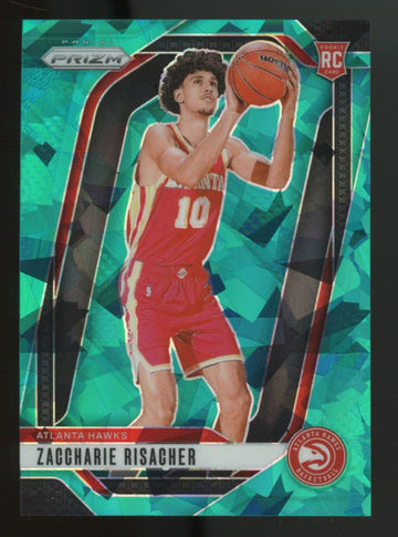 2024/25 Prizm Basketball Zaccharie Risacher RC Teal Ice /225 #265