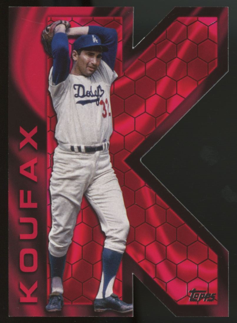 2025 Topps Sandy Koufax K Zone SP #KZ-13