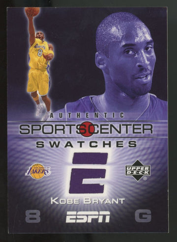 2005-06 Upper Deck ESPN Kobe Bryant Sportscenter Swatches Patch #SCS-KB