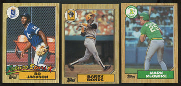 1987 Topps Baseball Complete Set (792/792) NM-MT in Pages
