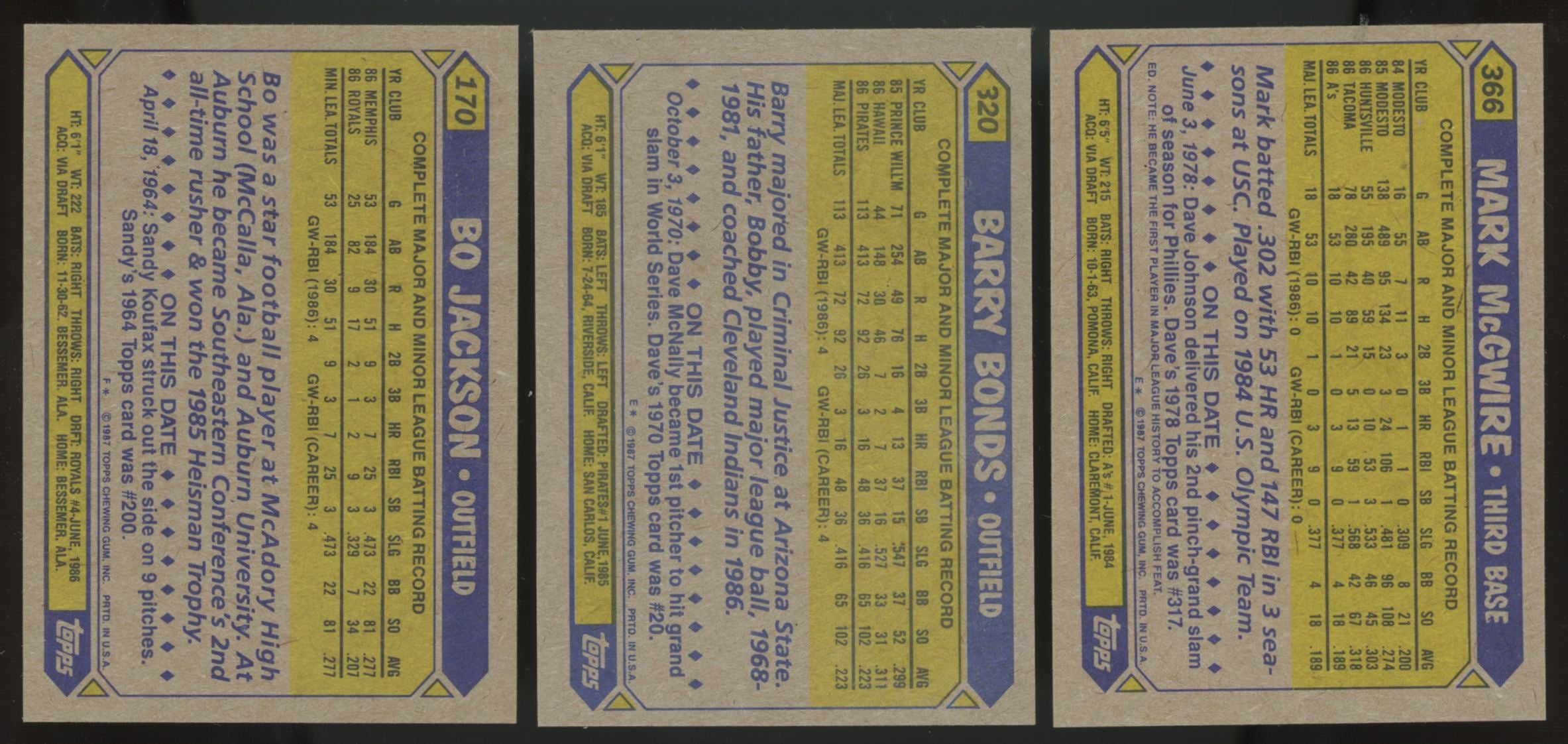 1987 Topps Baseball Complete Set (792/792) NM-MT in Pages
