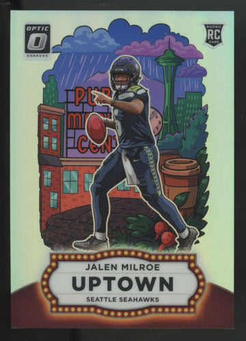 2025 Donruss Optic Jalen Milroe RC Uptown SSP #10