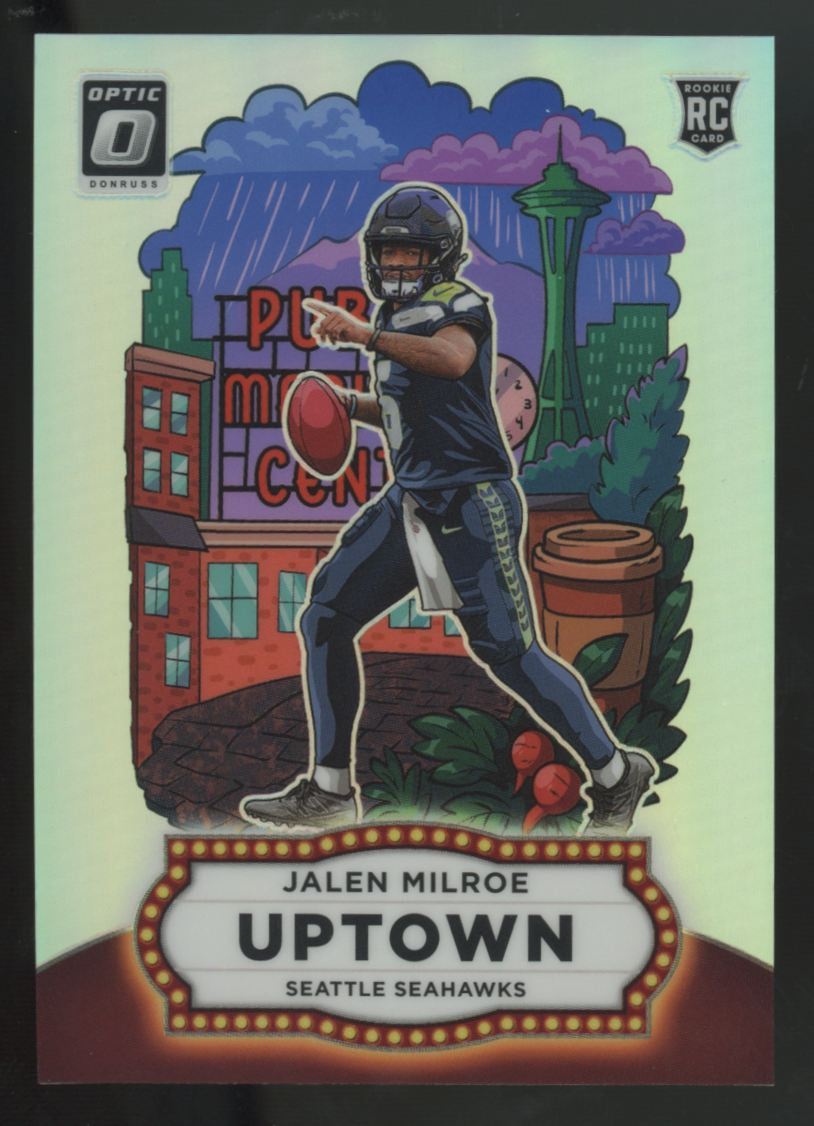 2025 Donruss Optic Jalen Milroe RC Uptown SSP #10
