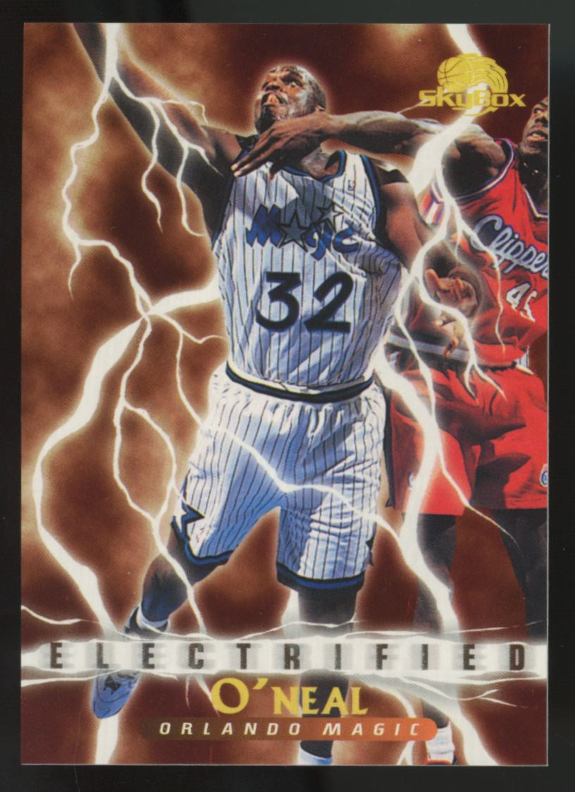 1995-96 Skybox Premium Shaquille O'Neal Electrified #293 NM