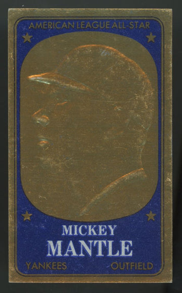 1965 Topps Embossed Mickey Mantle #11 VG/EX "A"