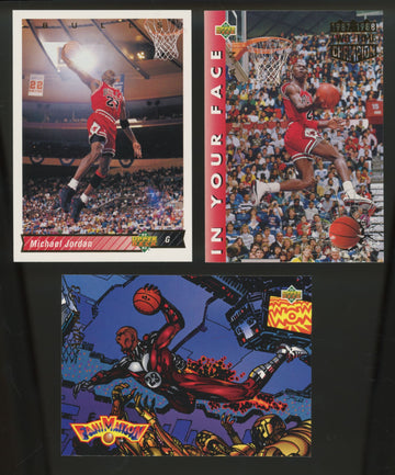 1992-93 Upper Deck Michael Jordan #118 #33 #86 (Lot Of 3)