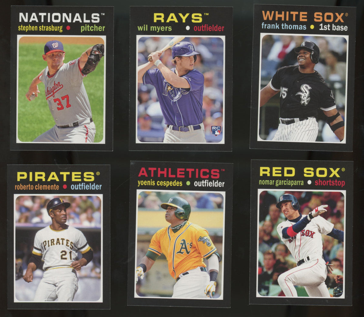 2013 Topps Update 1971 Mini Complete Set (50/50) NM/MT