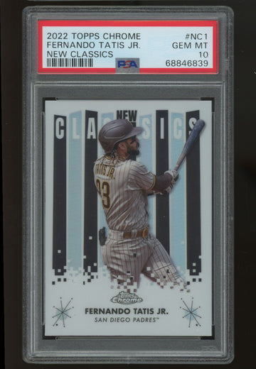 2022 Topps Chrome Fernando Tatis Jr. New Classics Refractor #NC-1 PSA 10