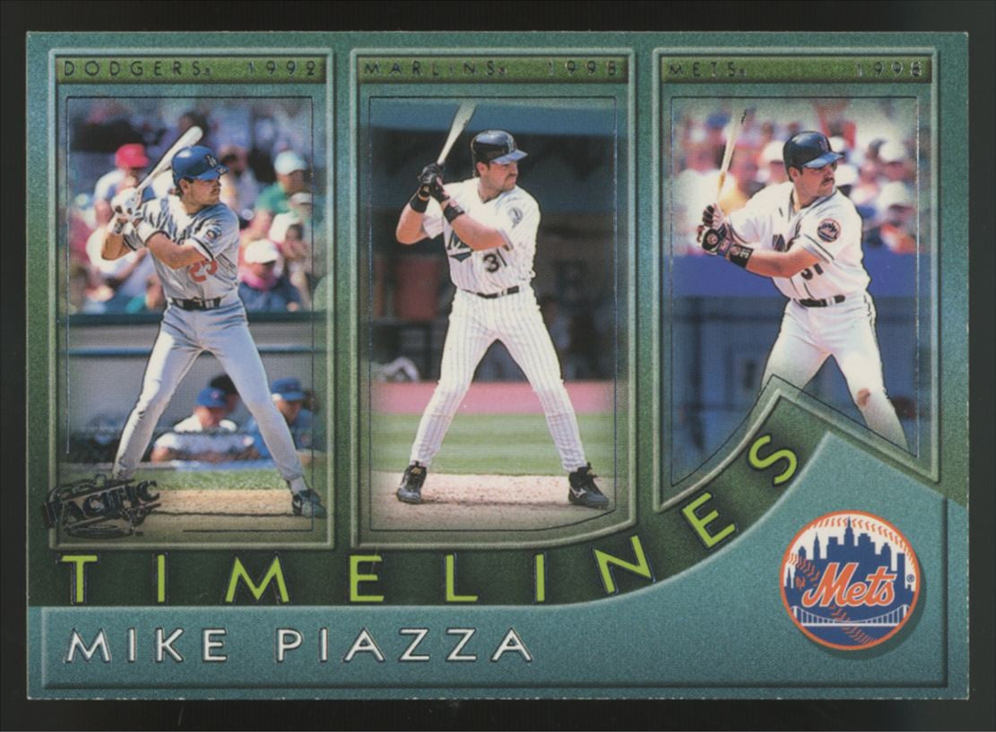 1999 Pacific Mike Piazza Timelines /199 #18