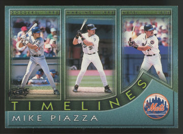 1999 Pacific Mike Piazza Timelines /199 #18
