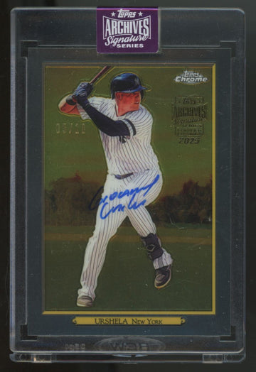 2025 Topps Archives Signature Series Gio Urshela Auto /10 #TRC-99