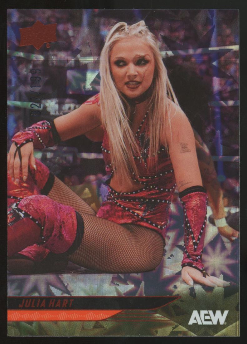 2025 Upper Deck AEW Julia Hart Dynamite /199 #40