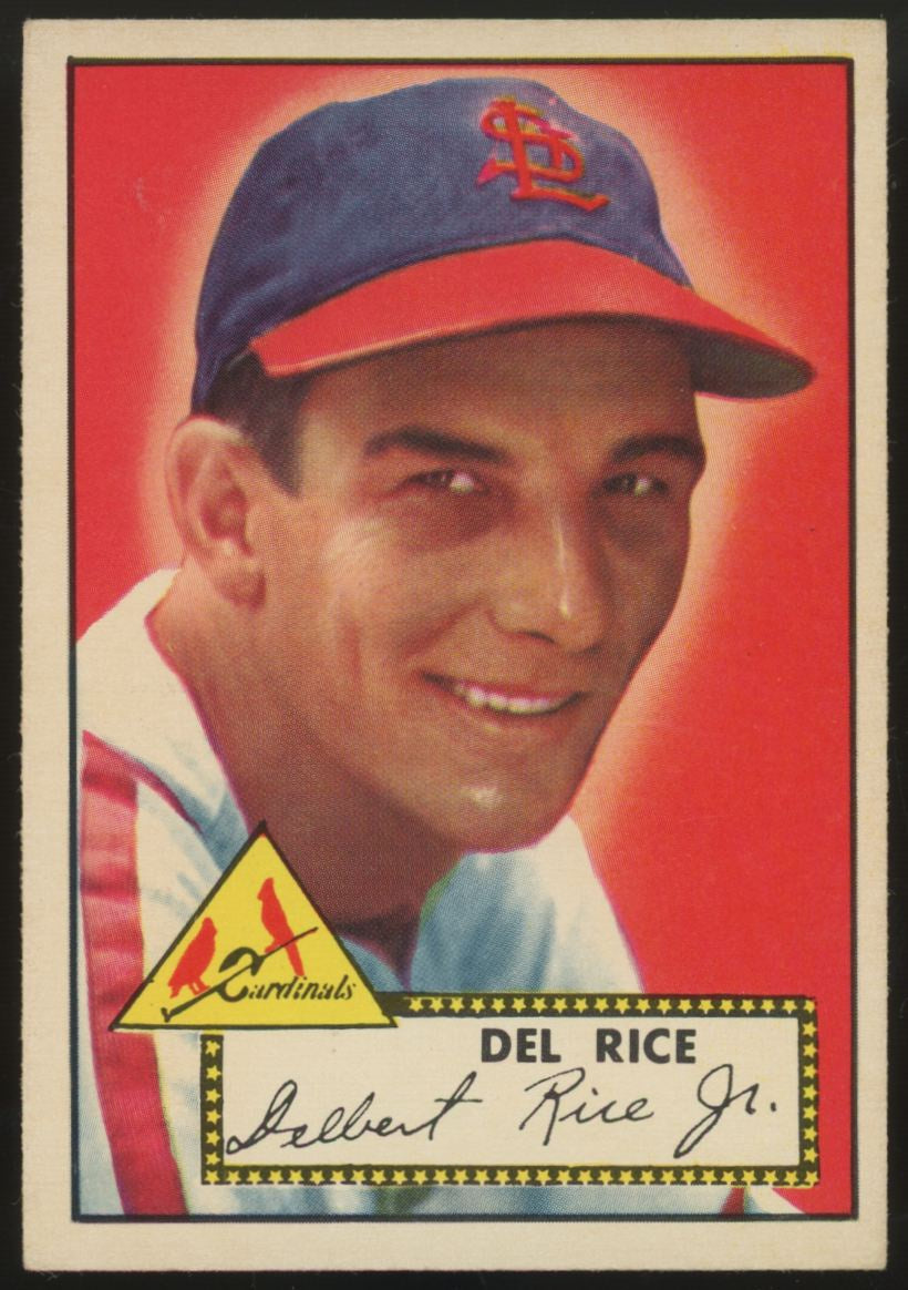 1952 Topps Del Rice #100 EX "A"