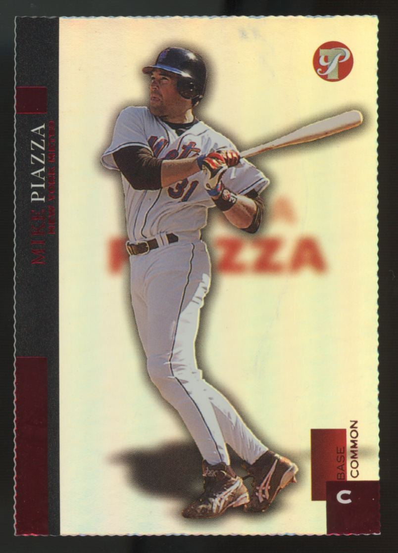 2005 Topps Pristine Mike Piazza Die Cut Red Refractor /66 #62