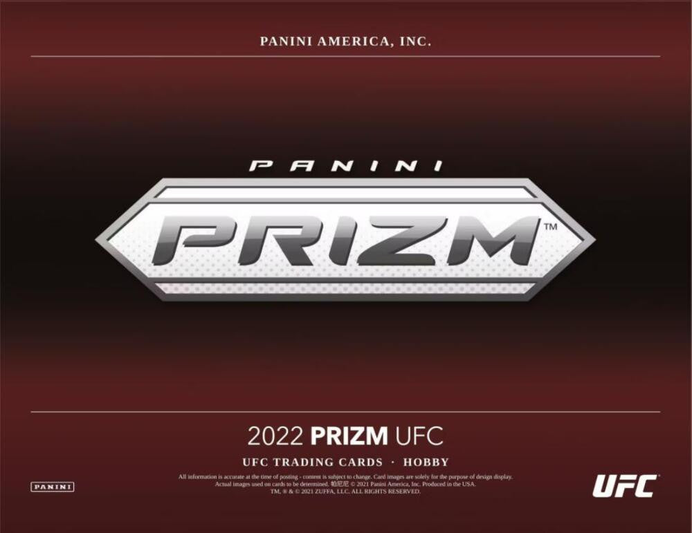 2022 Panini Prizm UFC Hobby Box