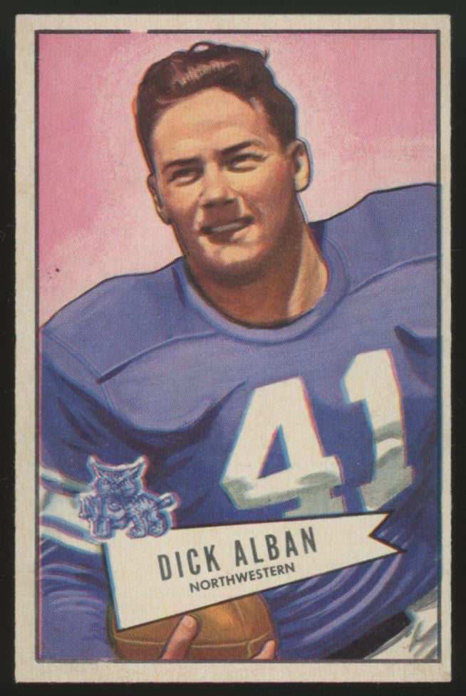 1952 Bowman Small Dick Alban #100 EX/MT-NM