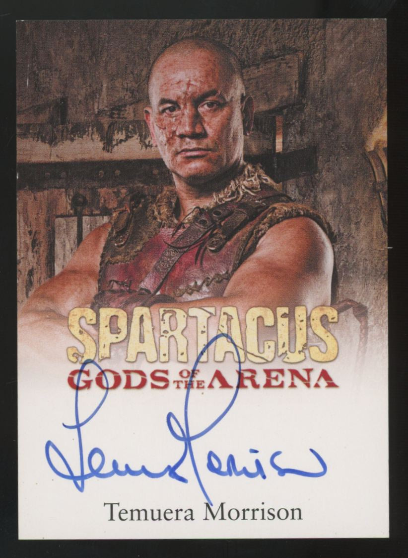 2012 Rittenhouse Spartacus Doctore / Temuera Morrison Auto (Paper Loss)