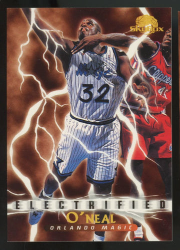 1995-96 Skybox Premium Shaquille O'Neal Electrified #293 NM "E"