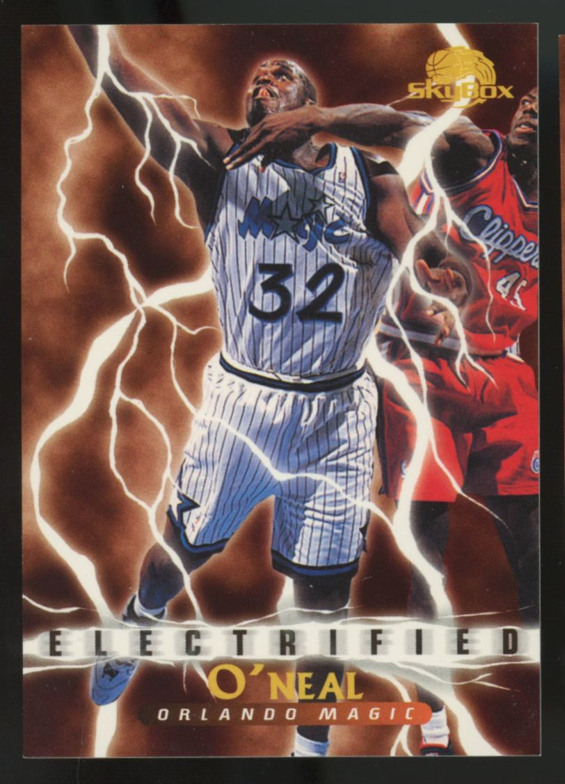 1995-96 Skybox Premium Shaquille O'Neal Electrified #293 NM "E"
