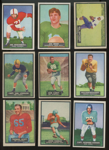 1951 Topps Magic Football (Lot Of 28) EX