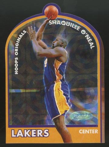 2000-01 Fleer Hoops Originals Shaquille O'Neal Hot Prospects Die-Cut #7