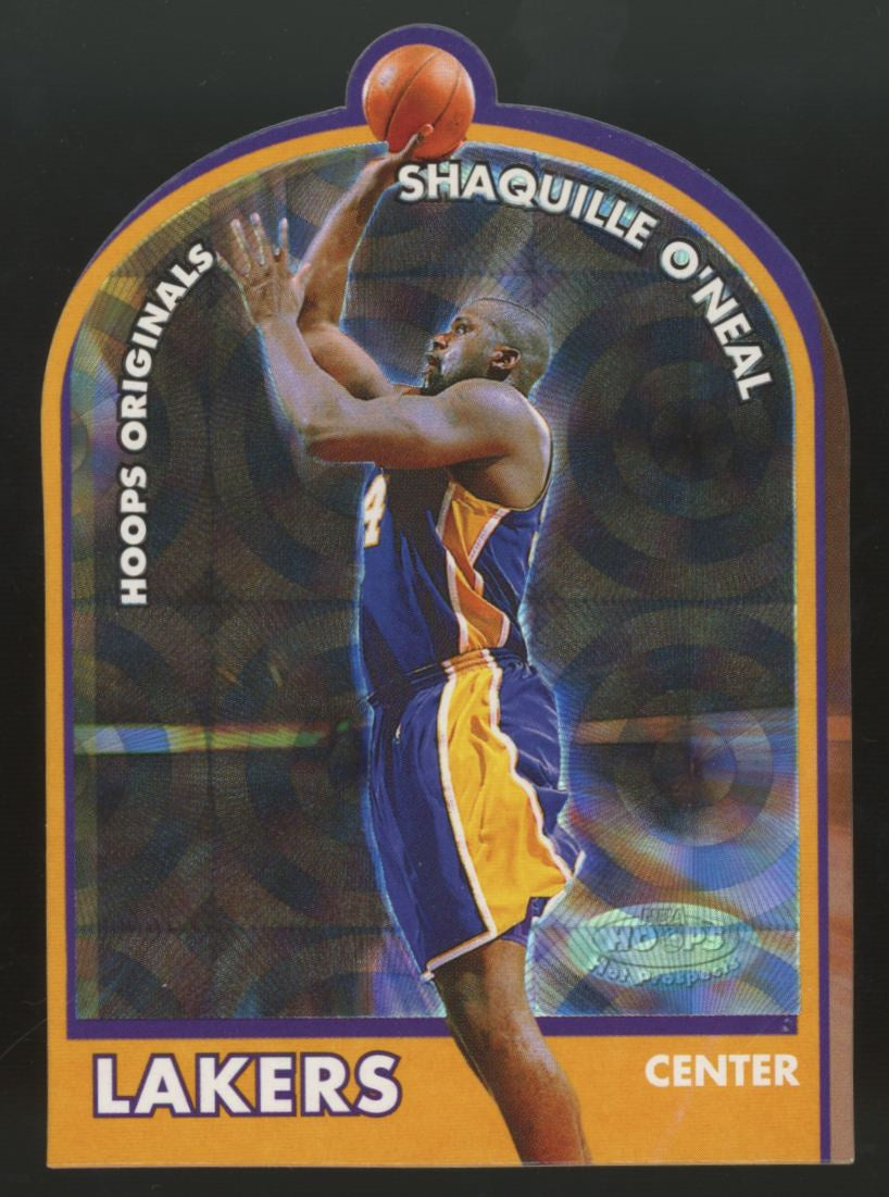 2000-01 Fleer Hoops Originals Shaquille O'Neal Hot Prospects Die-Cut #7