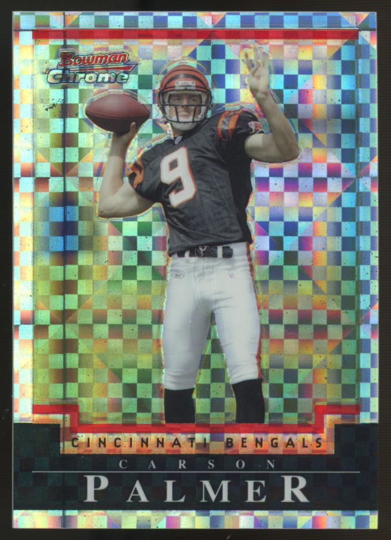 2004 Bowman Chrome Carson Palmer XFractor /250 #108