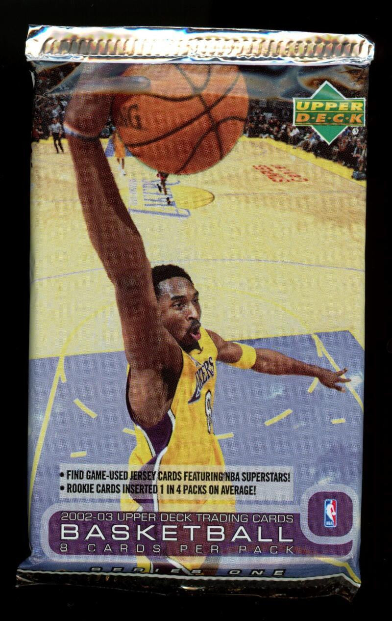 2002-03 Upper Deck Basketball Series One Sealed Pack
