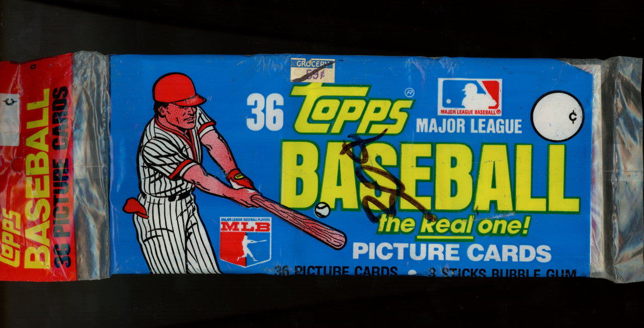 1981 Topps Baseball Grocery Rack Pack Sealed