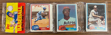 1981 Topps Baseball Rack Pack Sealed
