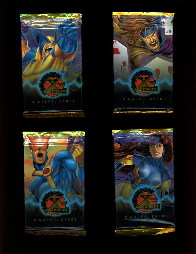 SOLD 11470 1995 Fleer Ultra X-Men Lot of 10 Sealed Packs