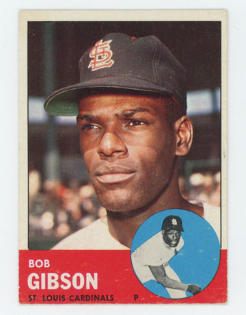 1963 Topps Bob Gibson #415 VG/EX