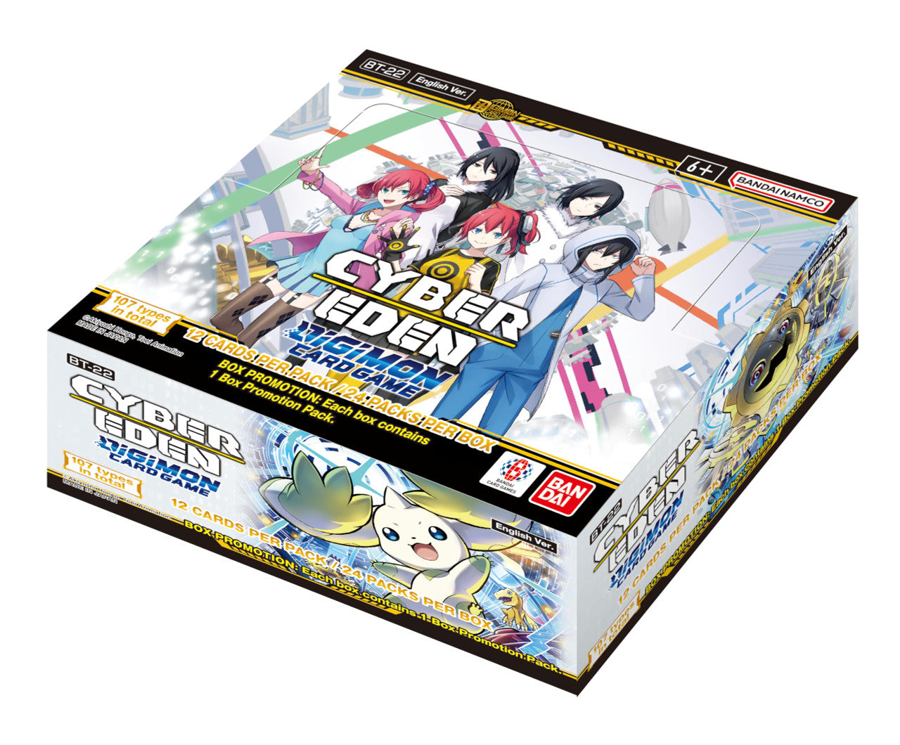 Digimon: Cyber Eden Booster Box BT-22