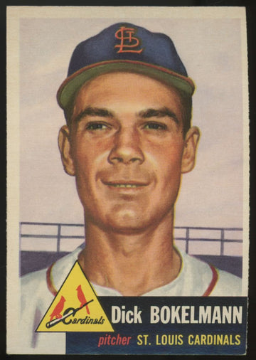 1953 Topps Dick Bokelmann #204 EX/MT